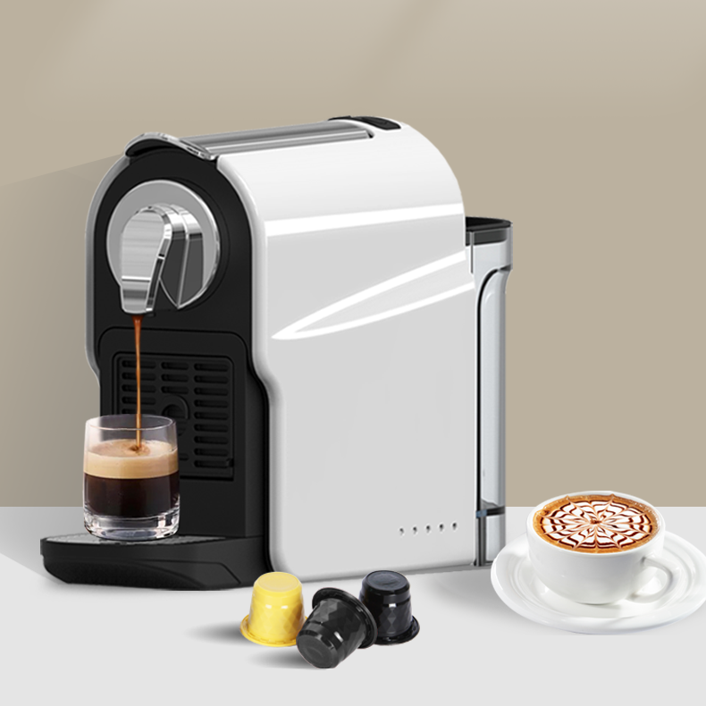 JONR Capsule Coffee Maker with 2 Programmable Cup Sizes Espresso Machi