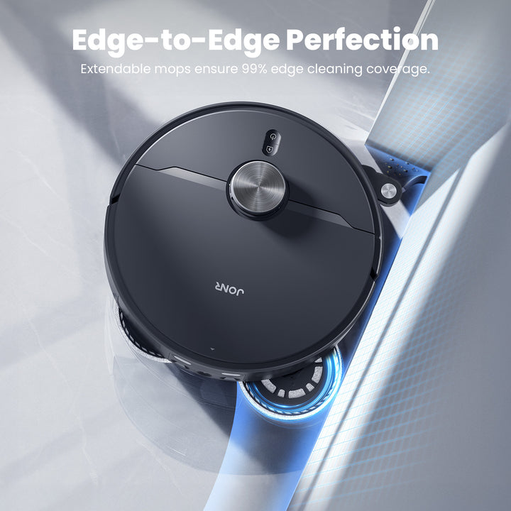 Jonr X1 Max Robot Vacuum and Mop | LiDAR Navigation | Self-Empty & Auto Mop Wash