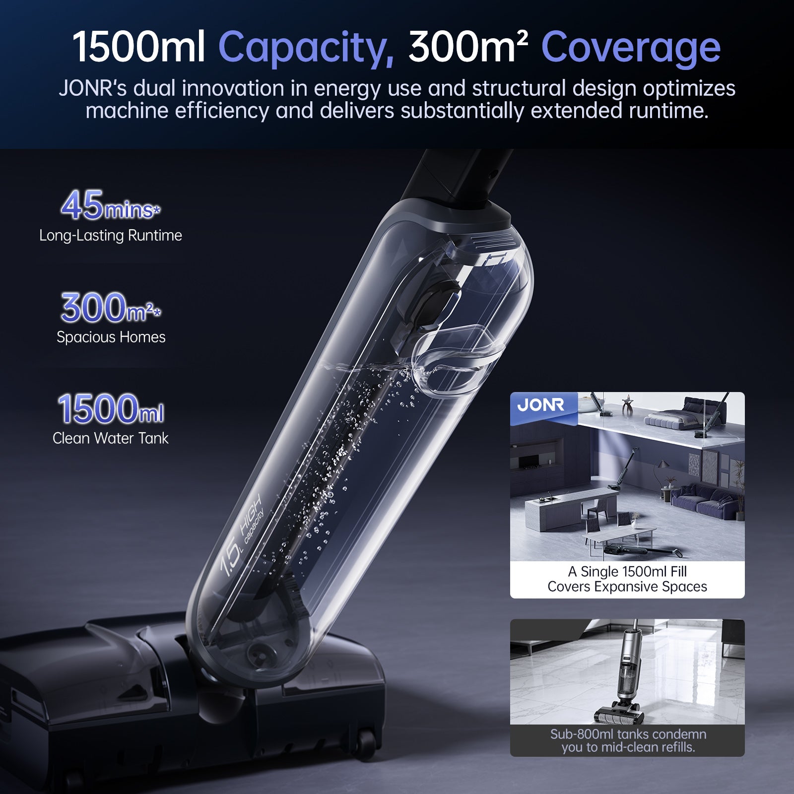JONR H2 Pro 水拭き掃除機 Amazon | JONR H2 Pro 水拭き掃除機【業界初！防臭構造】乾湿両用 高