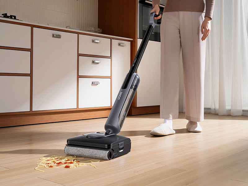 One-Button Clean, No More Grease.