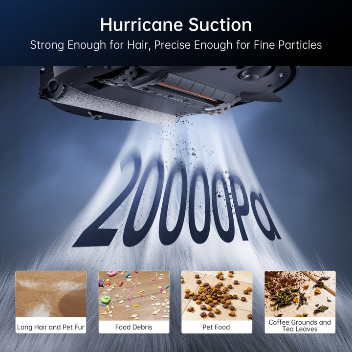 JONR X9 Pro Robot Vacuum & Mop with Mop-Wash Air-Dry Dock