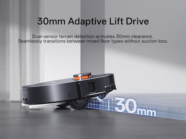 Jonr X1 Max Robot Vacuum and Mop | LiDAR Navigation | Self-Empty & Auto Mop Wash