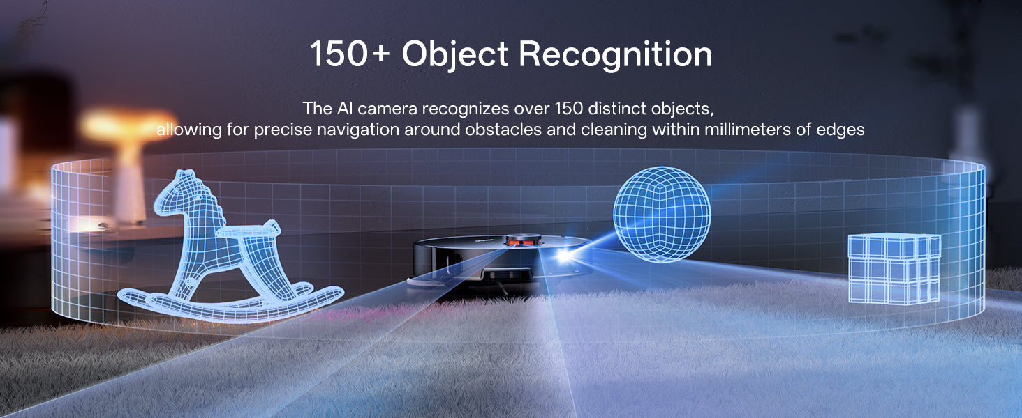 Jonr X1 Max Robot Vacuum and Mop | LiDAR Navigation | Self-Empty & Auto Mop Wash