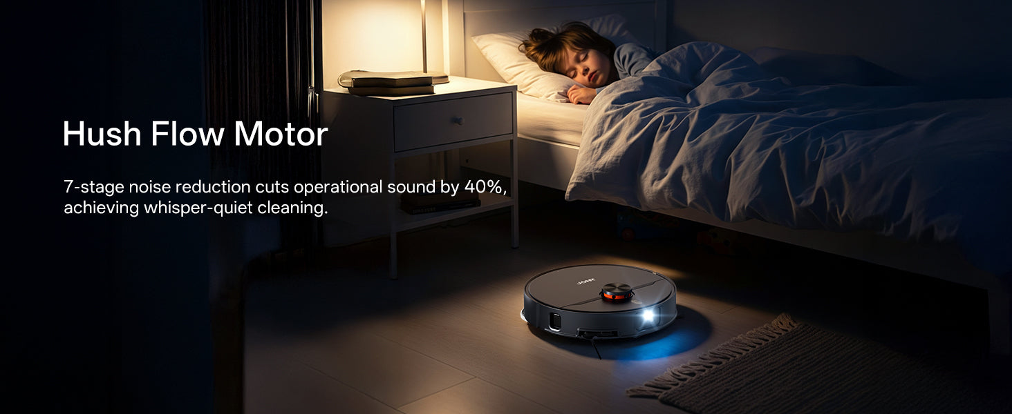 Jonr X1 Max Robot Vacuum and Mop | LiDAR Navigation | Self-Empty & Auto Mop Wash