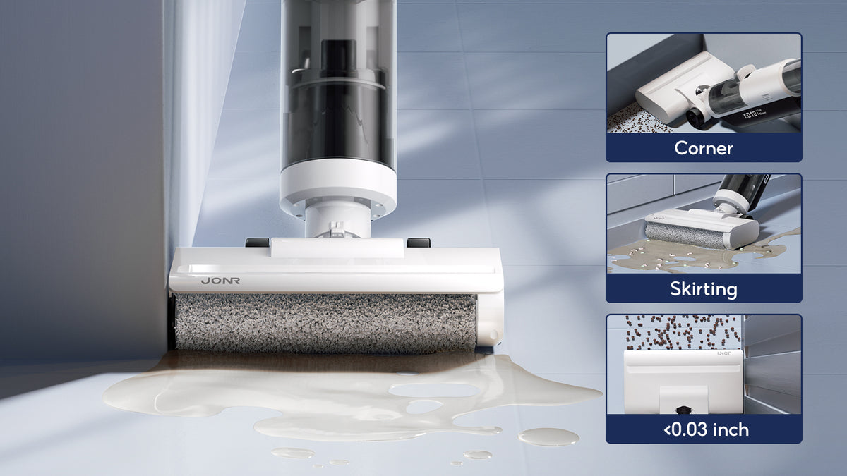 JONR ED12 Lite cordless wet and dry vacuum cleaner full view