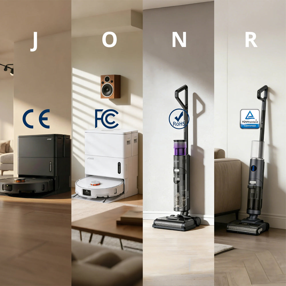 JONR ED12 Lite コードレス乾湿両用掃除機 – 軽量、7000Pa、セルフ JONR ED12 Lite コードレス乾湿両用掃除機 – 軽量、7000Pa、セルフ