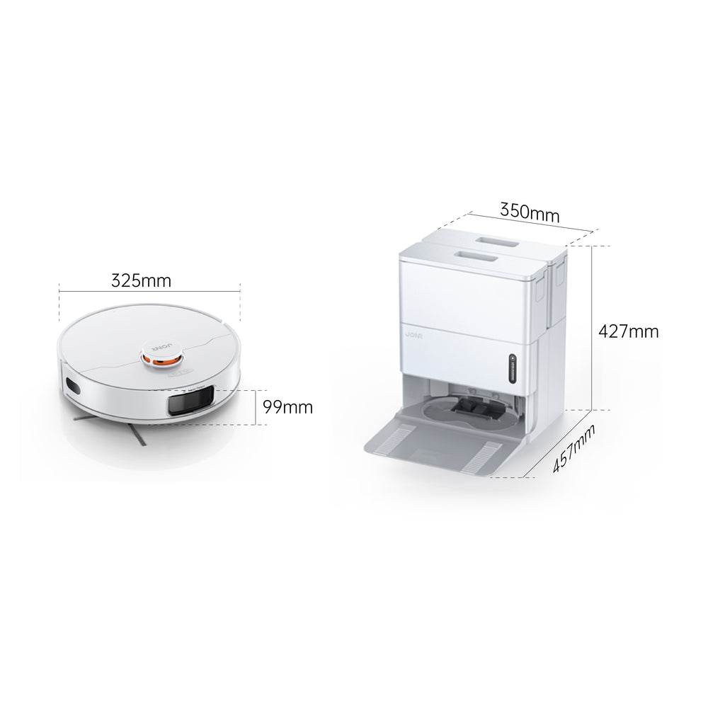 JONR T5 Pro Gen 2 Robot Vacuum and Mop with Self-Emptying Wash
